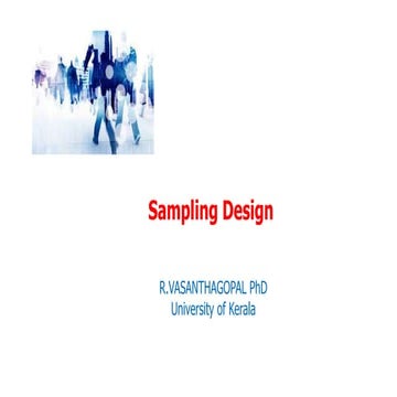 Sampling Design | PPT