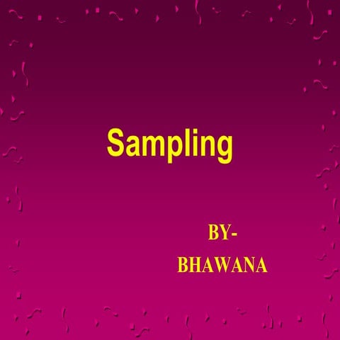 Sampling.ppt