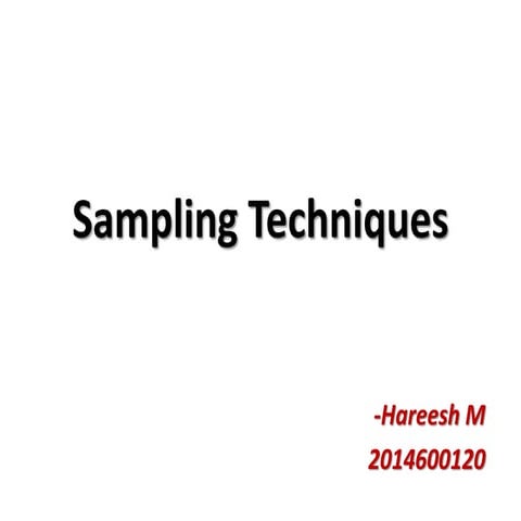 Sampling types-presentation-business research
