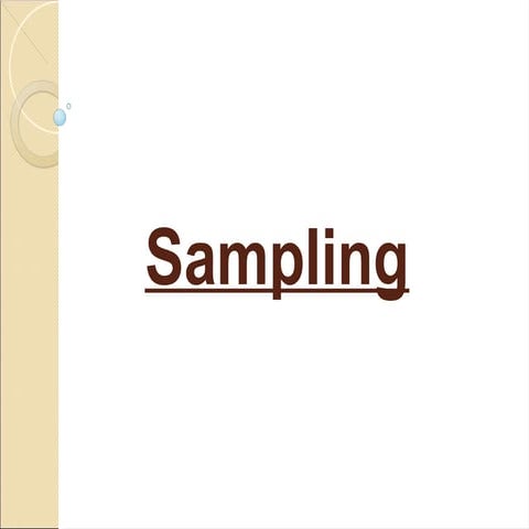Sampling techniques in statistics  .pptx