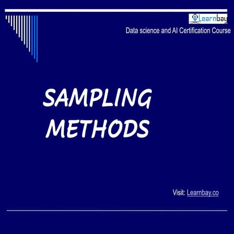Sampling Methods | PPT