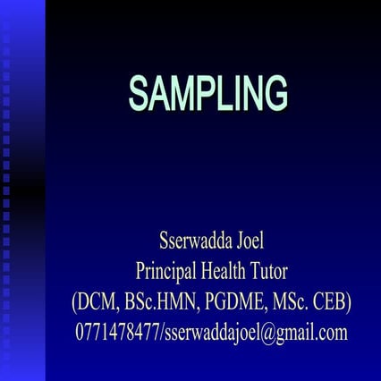 Sampling Procedure for Quantitative Research.pptx