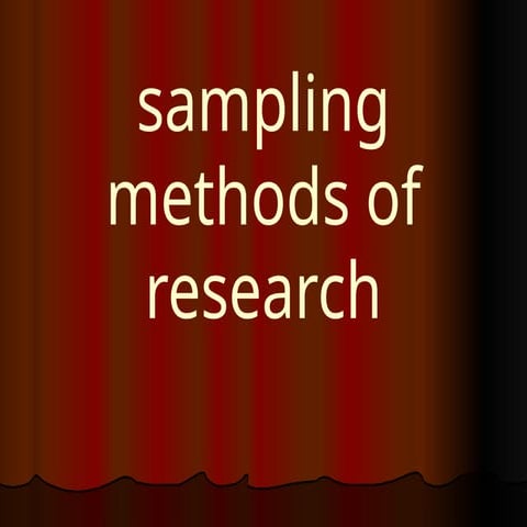 Comprehensive Guide to Sampling Methods in Research for Accurate Data ...