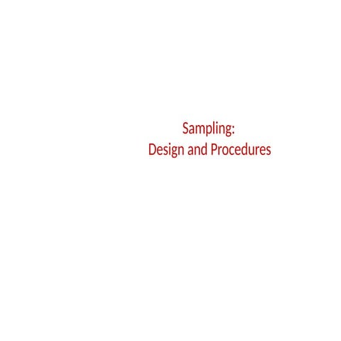 Type of Sampling design | PPSX