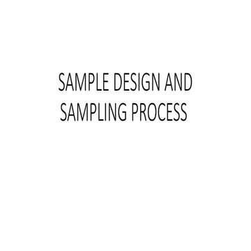 SAMPLING METHODS | PPTX