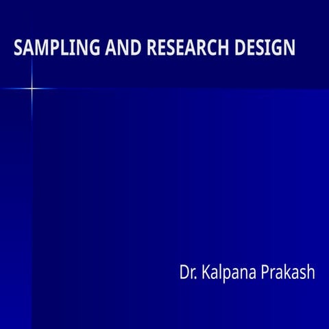 Sampling & Research Design-Course Material .pptx