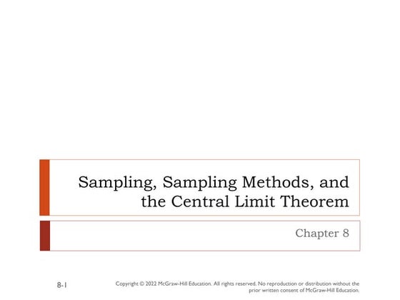 Lind_18e_Chap008_Sampling sehubungan dengan analyis | PPT