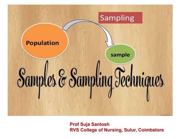 Judgement-Sampling PowerPoint presentation | PPT