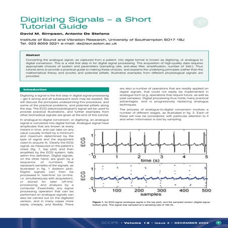 Signal conversion | PDF