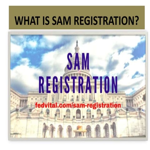 SAM.gov Quick Overview | PDF