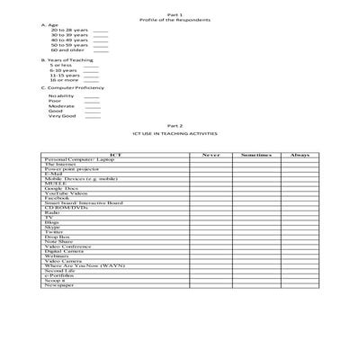 Samr model test question