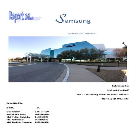 Samsung (Report)