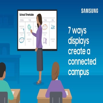 7 ways displays create a connected campus