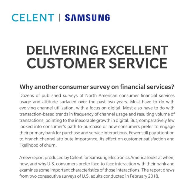 Delivering Excellent Customer Service