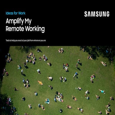 Ideas for Work: How to make the most of remote working