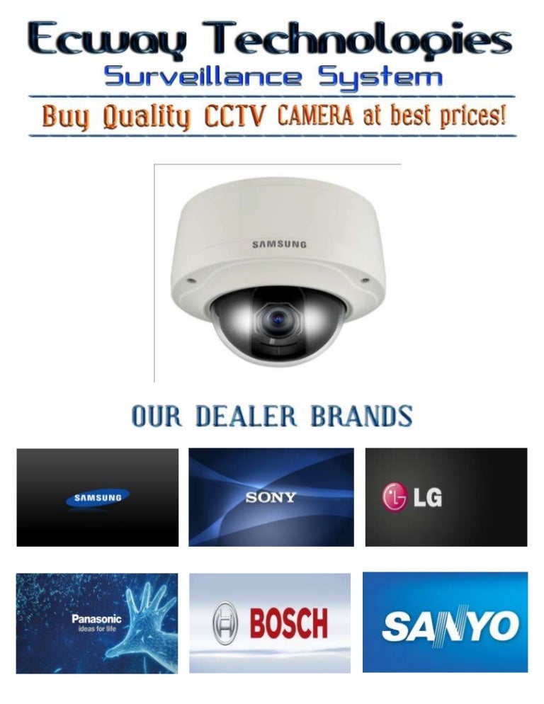 Samsung Cctv Video Surveillance camera dome ip 2