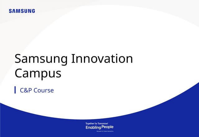 Samsung Hackathon Submission and Integrity Standards