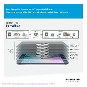 Samsung knox and android for work