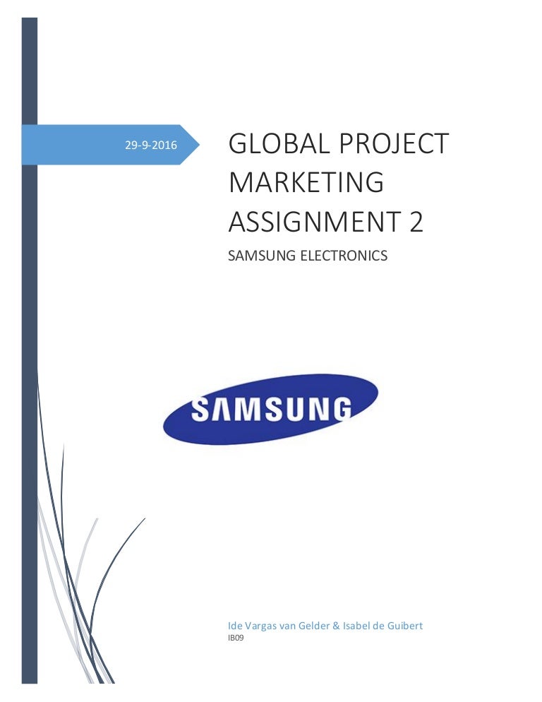 Samsung Electronics Customer Analysis & Marketing Strategy Analysis