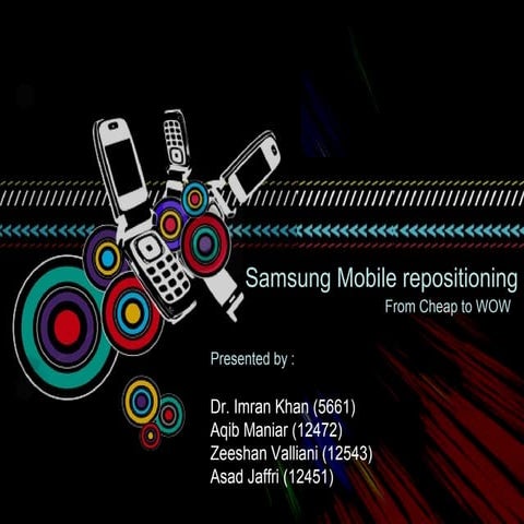 Samsung Re positioning Strategy 