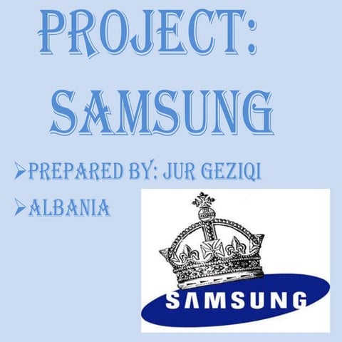 Samsung project - s | PPTX