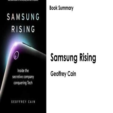 Samsung Rising : book summary