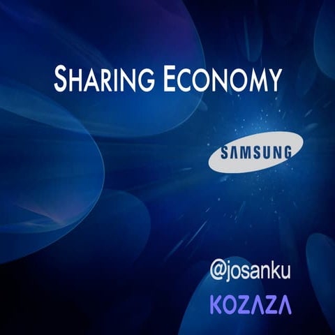 Samsung Sharing: Sharing Economy for Samsung Group