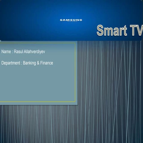 Samsung smart TV