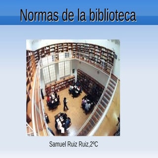 Normas de la biblioteca
