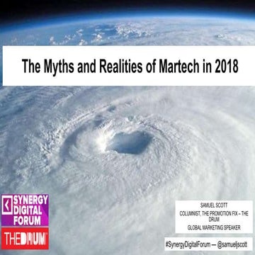 The Myths and Realities of Martech in 2018