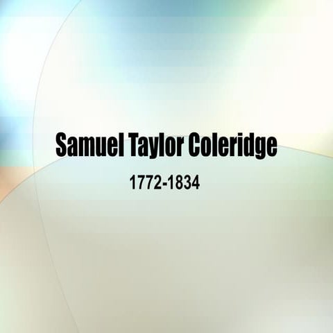 Samuel Taylor Coleridge