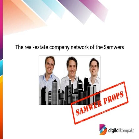 Samwer real- estate companies | PDF