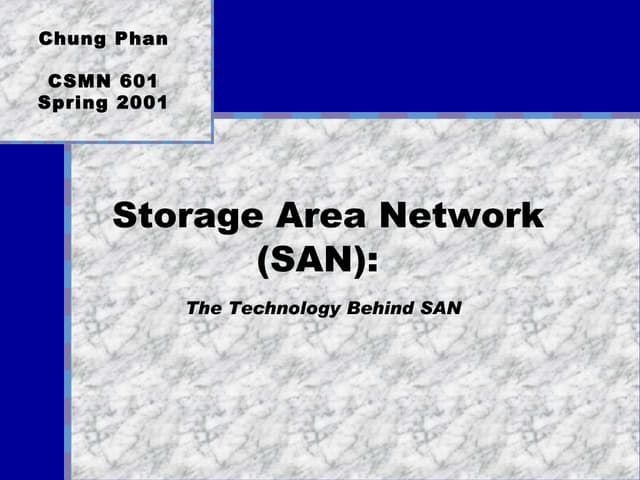 SAN
