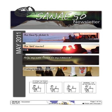 Sanae 50 may newsletter