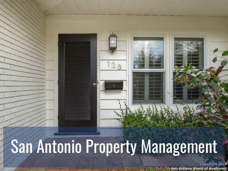San Antonio Property Management