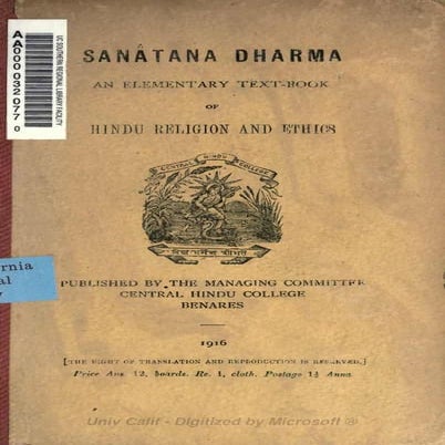 SanatanDharma book to teach Sanatan concepts to students | PDF