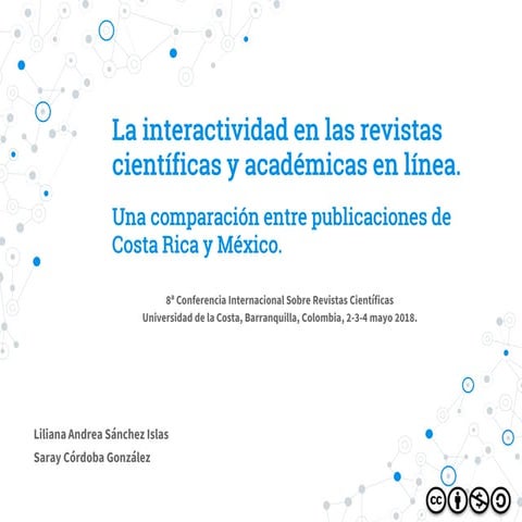 La interactividad en las revistas científicas y académicas en línea: una comp...