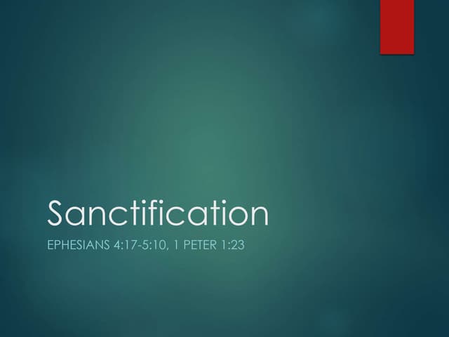 sanctification.pptx
