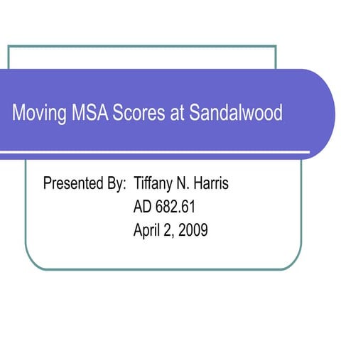 Sandalwood Msa Data
