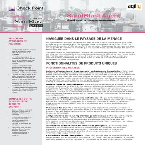 Sandblast agent-solution-brief fr