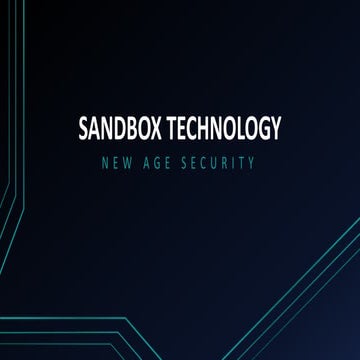 Sandboxing - Malware detection.pptx
