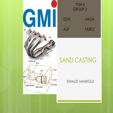 Sand casting