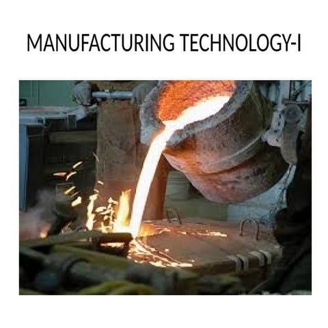 Sand casting – Sand molds1 manufacturing