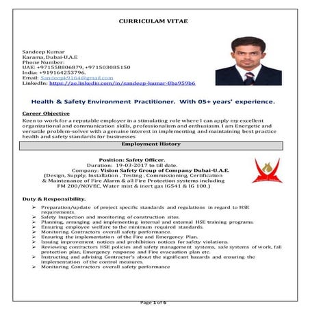 Sandeep kumar cv 2017