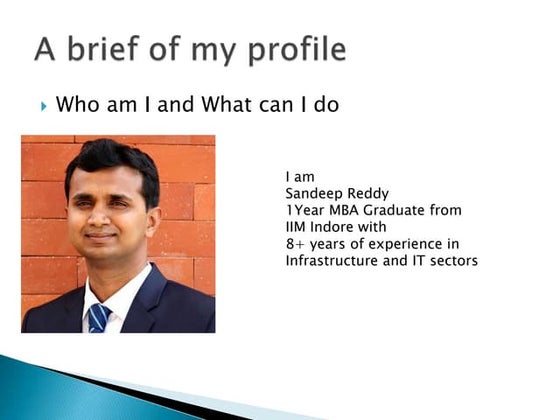Sandeep Reddy presentations