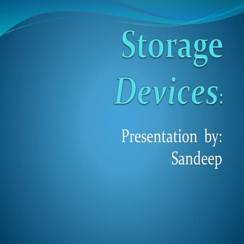 Storage devices