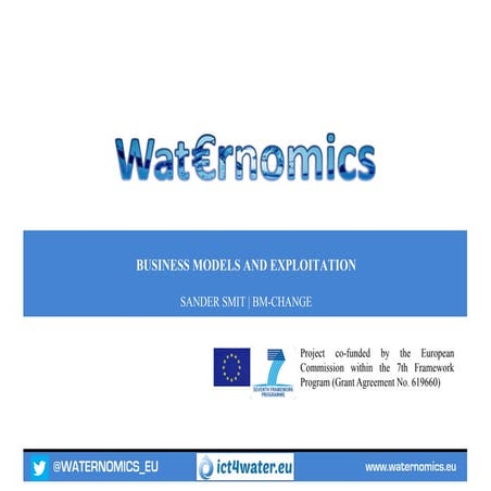 Waternomics - SMART WATER MANAGEMENT | PDF