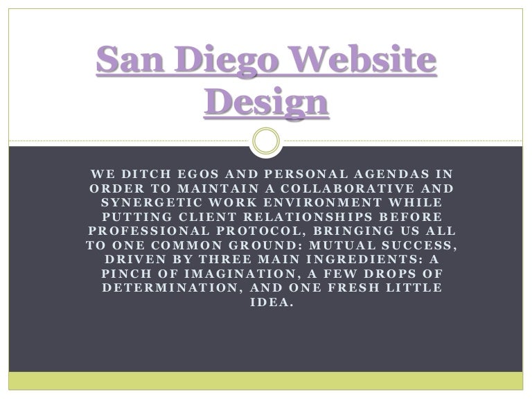 web design san diego