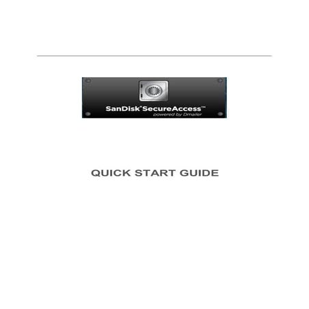 San disksecureaccess quickstartguide_win