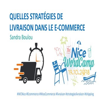 Quelles Stratégies de livraison dans le Ecommerce